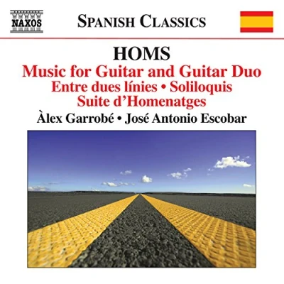 Afbeelding van Jose Antonio Escobar Alex Garrobe Music For Guitar And Duo (CD)