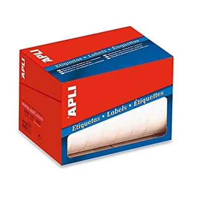 Afbeelding van Apli Etiketrol, 34 x 53 cm, wit