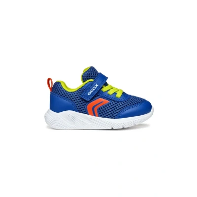 Afbeelding van Geox B Sprintye Boy C Sneaker Baby Jongens, koningsblauw/rood