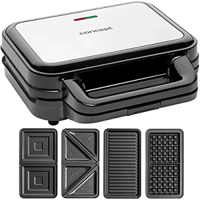 Afbeelding van Concept SV3070 sandwich maker 900 W Zwart, Zilver