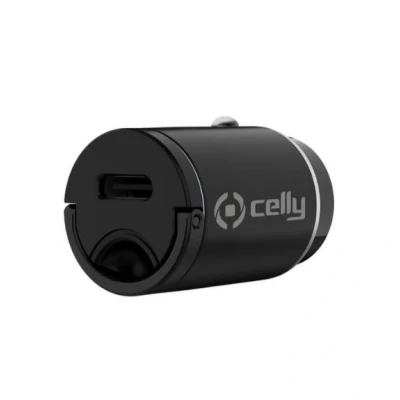 Afbeelding van Celly Autolader en kabel USBC&gt;Lightning