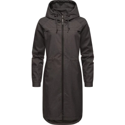 Afbeelding van Ragwear Belinka Regenjas, Dames, Maat: XS, Dark grey melange