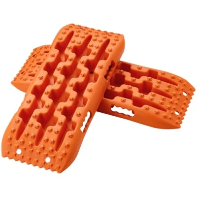 Image de VEVOR 2PCs Plaque de Désenlisement en PP pour Récupération Sable Boue Orange
