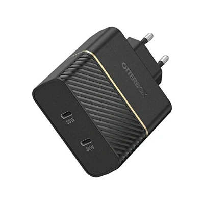 Afbeelding van OtterBox EU Wall Charger 50W USB C 30W + 20W Zwart