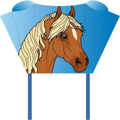 Afbeelding van Invento Eenlijnskindervlieger Sleddy Pony 76 Cm Blauw