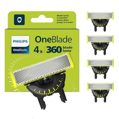 Afbeelding van Philips OneBlade 360 Blade QP440/50 4 pack