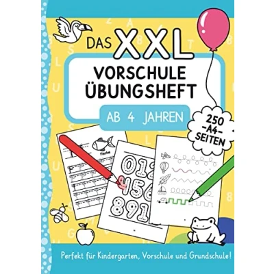 Afbeelding van Das XXL Vorschule Übungsheft ab 4 Jahren