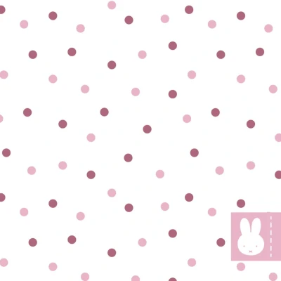 Afbeelding van Servet Nijntje baby roze 20 stuks