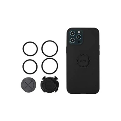 Afbeelding van ZEFAL Fietstelefoonhouder Bike Kit iPhone 12/12 Pro houder voor smartphone fiets en mountainbike beschermhoes telefoonhouder robuust discreet
