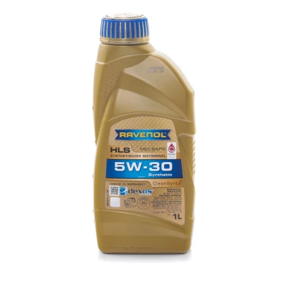 Afbeelding van RAVENOL HLS SAE 5W 30/5W30 Mid SAPS Motorolie, geschikt voor DPF (1 liter)