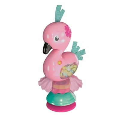 Afbeelding van Clementoni baby schud en speel flamingo met geluid zuignap