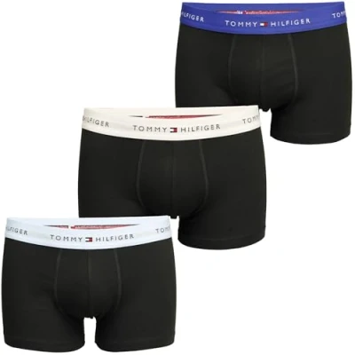 Afbeelding van Tommy Hilfiger 3p Wb Trunk Um0um02763 Heren (1 stuk), Veelkleurig (Vsl Blu/Lght Cst/Wdg Blu)