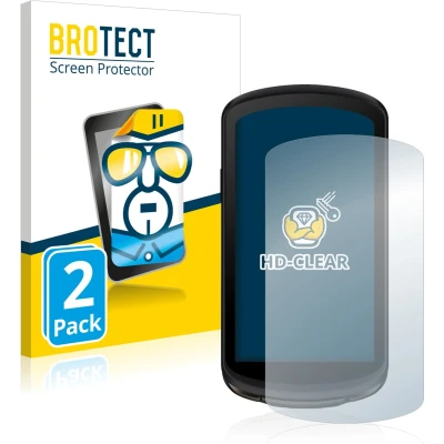 Afbeelding van BROTECT Screenprotector voor Garmin Edge 1040 Solar Folie Beschermfolie transparant (2 Stuks)