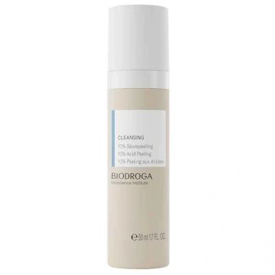 Afbeelding van Biodroga Cleansing 10% peeling zuur, 50 ml, gezichtscrub, gezichtsreiniging, poriënreiniger, dieptereiniging