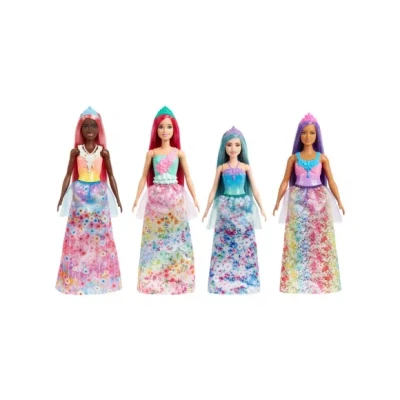Afbeelding van Barbie Dreamtopia Barbiepop Prinses met roze haar