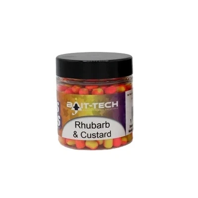 Afbeelding van Bait Tech Duo Colour Criticals Wafter Rhubarb Custard 5mm (50ml) Hookbaits