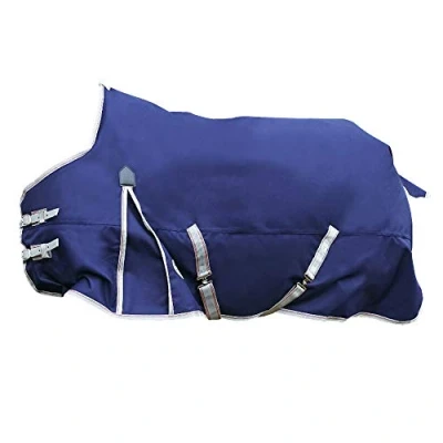 Image de Weatherbeeta Lite Plus Turnout Rug Comfitec Essential Support Cou 50g Navy/Silver/Red