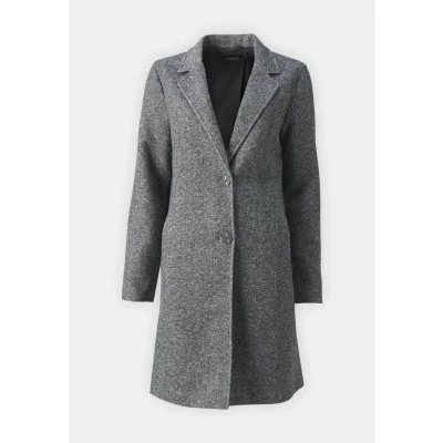 Afbeelding van ONLY Onlsedona Carrie COAT Mantel, Dames, Maat: XXS, Dark grey melange