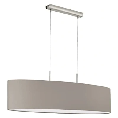 Afbeelding van EGLO Pasteri Hanglamp E27 100 cm Taupe
