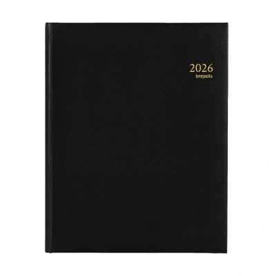 Image de Agenda semainier Concorde noir 21 x 27 cm Année 2026