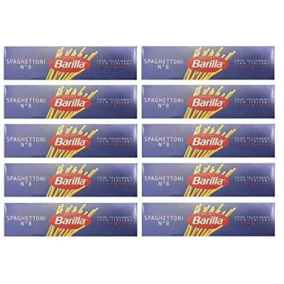 Afbeelding van 10 x Barilla Vermicelli (Spaghetti) nr. 8 Italiaanse pasta 500 g