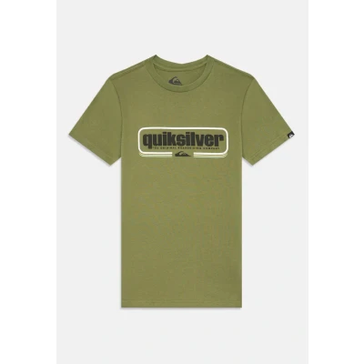 Afbeelding van Quiksilver T Shirt Manche Courtes EV Box Shaped SS Vert 16