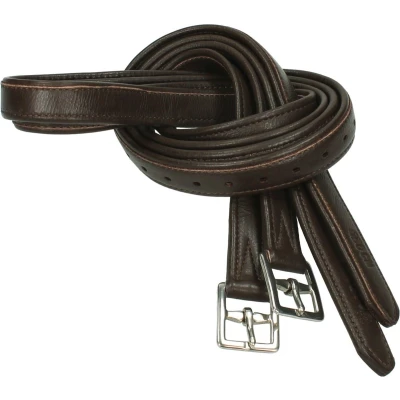 Afbeelding van Passier Beugelriemen Velvet Touch 25mm Havana 150cm