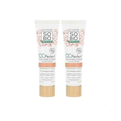Afbeelding van Léa NATURE SO Bio Etic CC Color Control Cream gecertificeerd Perfect Helder Verfraaiingsverzorging Anti roodheid, vermoeidheid, Centella Asiatica Veganistisch Made in France