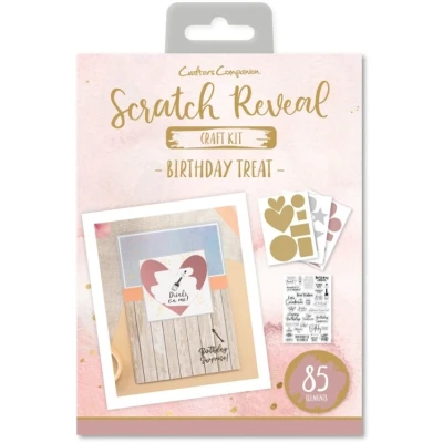 Afbeelding van CC Scratch Reveal Cardmaking Kit Birthday Treat