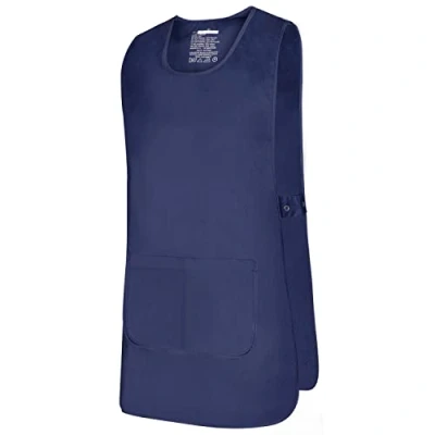 Afbeelding van Misemiya Bzz 868 Schoonmaakschort, medisch uniform uniseks broek 1 stuk, Navy Blauw