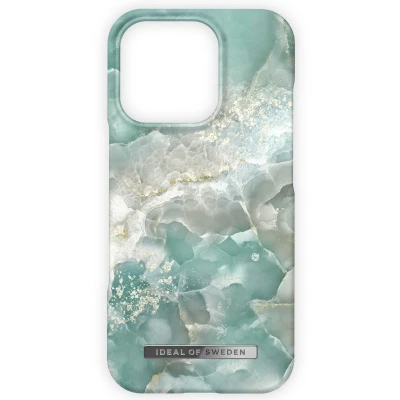 Afbeelding van iDeal of Sweden Fashion Backcover voor de Apple iPhone 16 Pro Azura Marble
