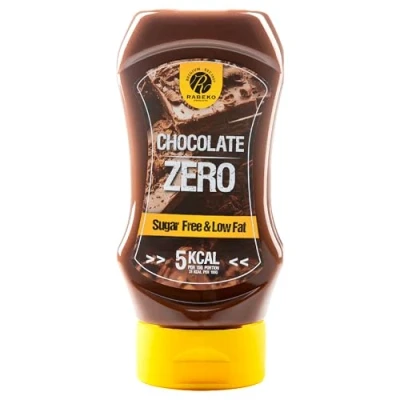 Image de Rabeko Zero Sauce chocolat, 1 x 350ml produits sains faibles en glucides, réduits calories et gras pour salade, frites, burgers sans gluten lactose