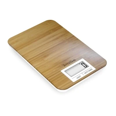 Afbeelding van keukenweegschaal Terraillon BAMBOO Bruin 3 Kg