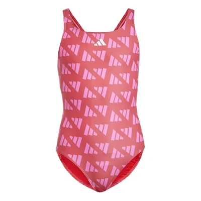 Afbeelding van adidas Performance Badpak Semi lucid red pink voor kinderen, Maat: 116,