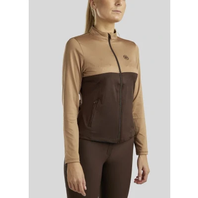 Image de Rebel Blouson Block Colored Full Zip Marron