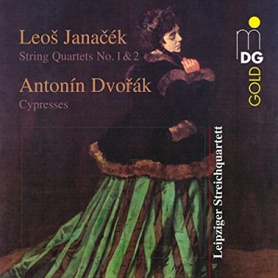 Afbeelding van Leipziger Streichquartett Streichquartette/Cypresses (CD)