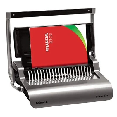 Afbeelding van Inbindmachine Fellowes Quasar+ 21 gaats