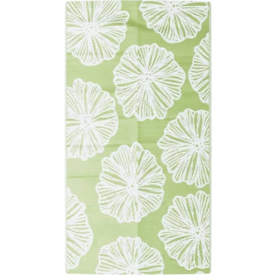 Afbeelding van Buitenkleed 80x150 cm polypropeen groen
