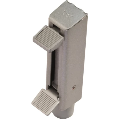 Afbeelding van Dormakaba Deurvastzetter 147 x 29 (HxB) slag 55 mm zilverkleurig staal gelakt 360B