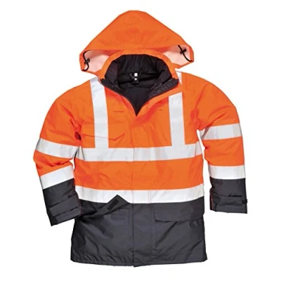Afbeelding van Regenjack Multi Beschermend Bizflame Hi Vis S779 Blauw/oranje Portwest