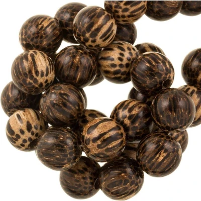 Afbeelding van Houten Kralen (18 mm) Patikan (23 stuks)
