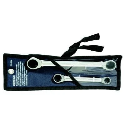 Afbeelding van KS Tools, Spanner, GEARplus Dubbele Ratel Ringsleutelset (19 mm)
