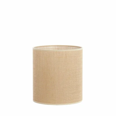 Afbeelding van Light&amp;living Kap cilinder 25 27 cm SENDAI zand