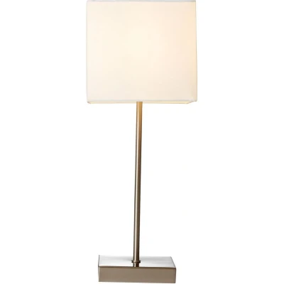 Afbeelding van Brilliant AGLAE Tafellamp Chroom;Wit