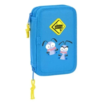 Afbeelding van Dubbele etui El Hormiguero Blauw (12.5 x 19.5 4 cm) (28 pcs)