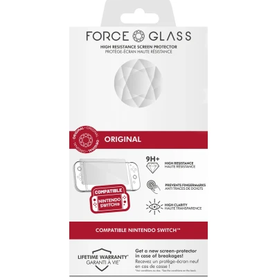 Afbeelding van Force Glass Screen Protector Nintendo Switch