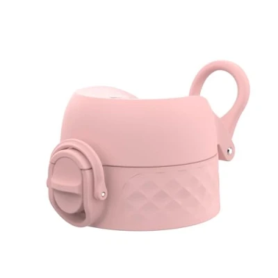 Afbeelding van ION8 OneTouch 2.0 lekvrij deksel, voor drinkflessen 320 ml, 350 400 500 600 vervanging rozenkwarts, klein, kunststof