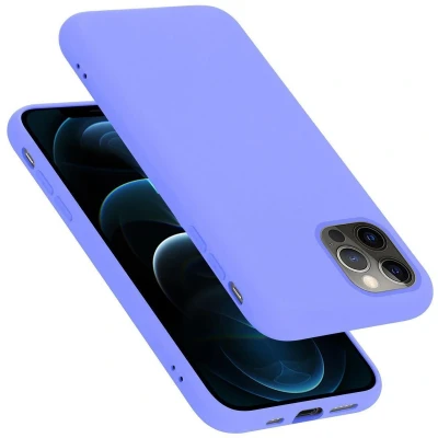 Afbeelding van Cadorabo Hoesje geschikt voor Apple iPhone 13 MINI in LIQUID LICHT PAARS Beschermhoes gemaakt van flexibel TPU silicone Case Cover