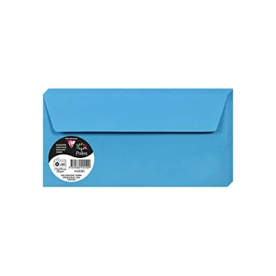 Image de Pack de 20 enveloppes DL Pollen 110 x 220 mm Bleu