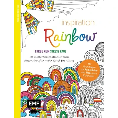 Afbeelding van Inspiration Rainbow 50 kunterbunte Motive zum Ausmalen für mehr Spaß im Alltag